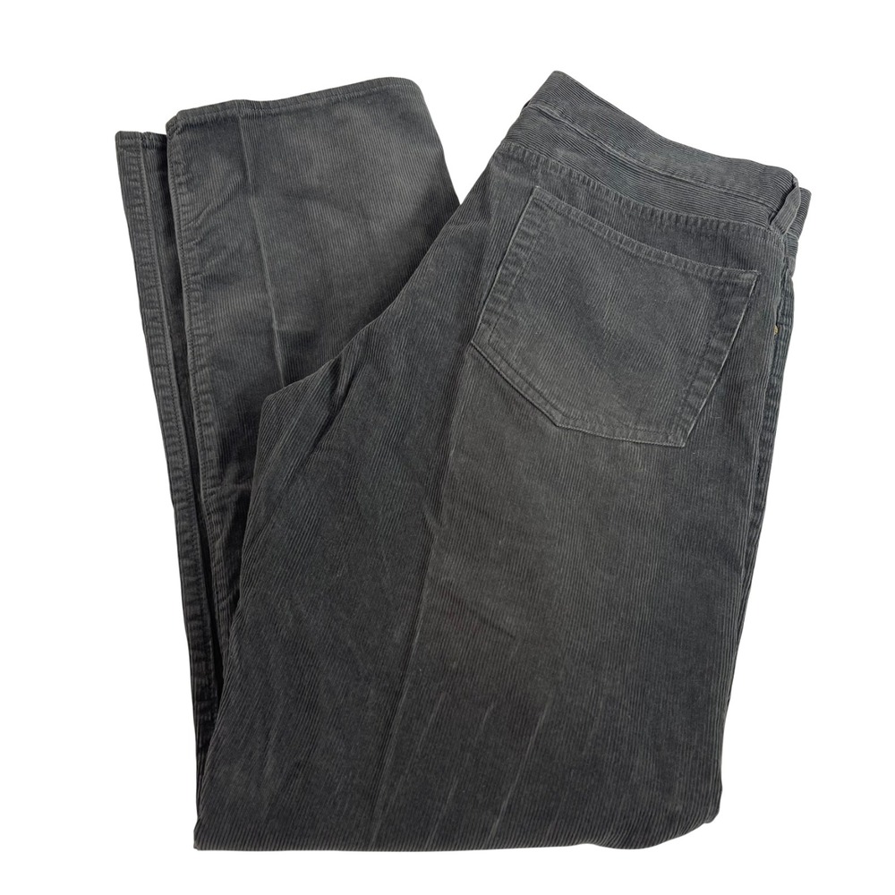 J Crew Straight Fit Corduroy Chino Pants Mens 32 x 32 Gray Straight Leg